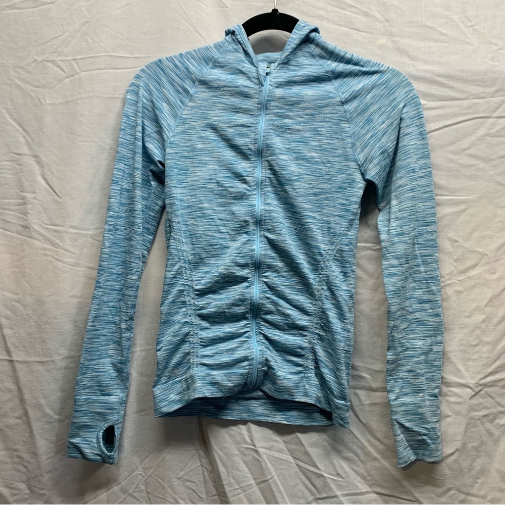 Athleta zip up jacket athletic workout stretchy